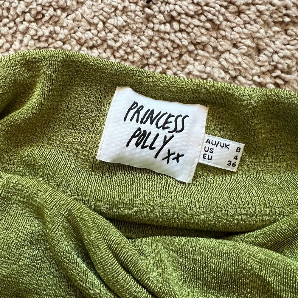 Princess Polly Green Cutout Body-con Short Dress - Picture 3 of 3